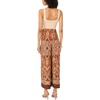 image:imageVince Camuto Womens Pull on Wide Leg PantRust
