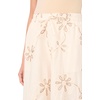 image:imageVince Camuto Womens Ruffle Embroidery Elastic Waist Wide Leg PantNew Ivory