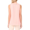 image:imageVince Camuto Womens Ruffled V Neck Sleeveless TopCoral Sands