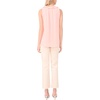 image:imageVince Camuto Womens Ruffled V Neck Sleeveless TopCoral Sands