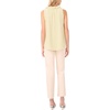 image:imageVince Camuto Womens Ruffled V Neck Sleeveless TopLily Green