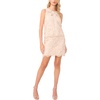 image:imageVince Camuto Womens Scallop Hem Mini Lace SkirtSoft Cream