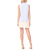 image:imageVince Camuto Womens Shirred Mock Neck Tank BlouseSky