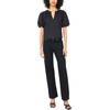 image:imageVince Camuto Womens Short Cotton Poplin Puff Sleeve TopRich Black
