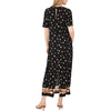image:imageVince Camuto Womens Short Sleeve Knit Crew Neck Maxi DressBurnt Olive