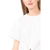 image:imageVince Camuto Womens Short Sleeve Tie Front TopUltra White