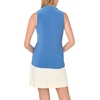 image:imageVince Camuto Womens Sleeveless Front Cross Over Wrap Tank TopDenim Navy