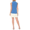image:imageVince Camuto Womens Sleeveless Front Cross Over Wrap Tank TopDenim Navy