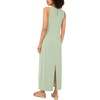 image:imageVince Camuto Womens Sleeveless Keyhole Back Maxi DressEucalyptus