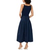 image:imageVince Camuto Womens Sleeveless Maxi DressClassic Navy