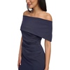image:imageVince Camuto Womens Sleeveless Off Shoulder Cocktail Midi DressNavy