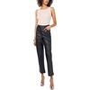 image:imageVince Camuto Womens Sleeveless Rib Lurex Crew Neck Sweater TankSweet Champagne Silver