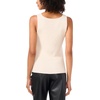 image:imageVince Camuto Womens Sleeveless Rib Lurex Crew Neck Sweater TankSweet Ivory Gold