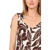 image:imageVince Camuto Womens Sleeveless Tie Strap Wide Leg JumpsuitMocha