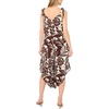 image:imageVince Camuto Womens Sleeveless Tie Strap Wide Leg JumpsuitMocha