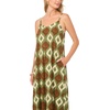 image:imageVince Camuto Womens Sleeveless Vneck Flared JumpsuitBurnt Olive