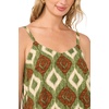 image:imageVince Camuto Womens Sleeveless Vneck Flared JumpsuitBurnt Olive