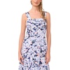 image:imageVince Camuto Womens Smocked Back Challis Maxi Dress462 Blue Shadow