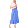 image:imageVince Camuto Womens Smocked Waist Maxi SkirtSapphire Blue