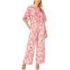 image:imageVince Camuto Womens Smocked Waist Wide Leg PantSummer Rose