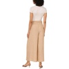 image:imageVince Camuto Womens Smocked Wide Leg Pull on PantBeige