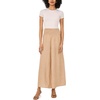 image:imageVince Camuto Womens Smocked Wide Leg Pull on PantBeige