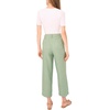 image:imageVince Camuto Womens Soft Twill Cropped Front Pocket PantsEucalyptus