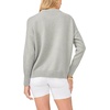 image:imageVince Camuto Womens Sparkler Motif Crew Neck Long Sleeve SweaterLight Heather Grey