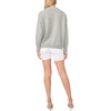 image:imageVince Camuto Womens Sparkler Motif Crew Neck Long Sleeve SweaterLight Heather Grey