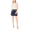 image:imageVince Camuto Womens SplitNeck Flutter Sleeve BlouseRaspberry Sorbet