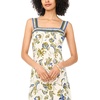image:imageVince Camuto Womens Square Neck Smocked Back Sleeveless Maxi DressNew Ivory