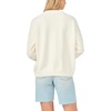 image:imageVince Camuto Womens Star Motif Crew Neck Long Sleeve SweaterAntique White