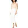 image:imageVince Camuto Womens Straight Midi SkirtUltra White