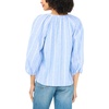 image:imageVince Camuto Womens Striped 34 Raglan Sleeve Button Down BlouseUltramarine