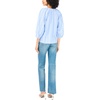 image:imageVince Camuto Womens Striped 34 Raglan Sleeve Button Down BlouseUltramarine
