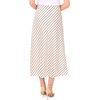 image:imageVince Camuto Womens Striped Bias SkirtNew Ivory
