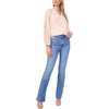 image:imageVince Camuto Womens Tencel Ruffle Front Long Sleeve BlouseLily Ivory