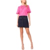 image:imageVince Camuto Womens Tie Neck Princess Sleeve BlouseRasberry Sorbet