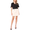 image:imageVince Camuto Womens Tie Neck Princess Sleeve BlouseRich Black