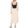 image:imageVince Camuto Womens Trappunto Midi SkirtSoft Cream