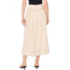 image:imageVince Camuto Womens Trappunto Midi SkirtSoft Cream
