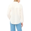 image:imageVince Camuto Womens Two Front Pocket Long Sleeve Button Down BlouseNew Ivory