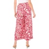image:imageVince Camuto Womens Wide Leg Gathered PantsCherry Red