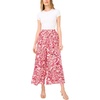 image:imageVince Camuto Womens Wide Leg Gathered PantsCherry Red