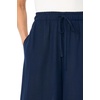 image:imageVince Camuto Womens Wide Leg Gathered PantsClassic Navy