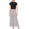 image:imageVince Camuto Womens Zig Zag Pull on Wide Leg PantRich Black