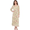 image:imageVince Camuto Wrap Front Bubble Sleeve MaxiRaspberry Sorbet
