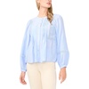 image:imageVince Camuto Crew Neck with Pleated FrontCool Lavender