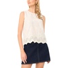 image:imageVince Camuto Sleeveless Crewneck BlouseBirch