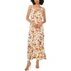 image:imageVince Camuto Square Neck Tiered MaxiApple Red